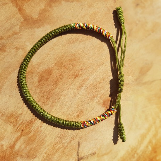 Pulsera verde claro1
