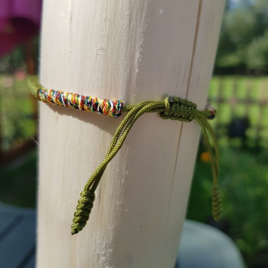 Pulsera verde claro2